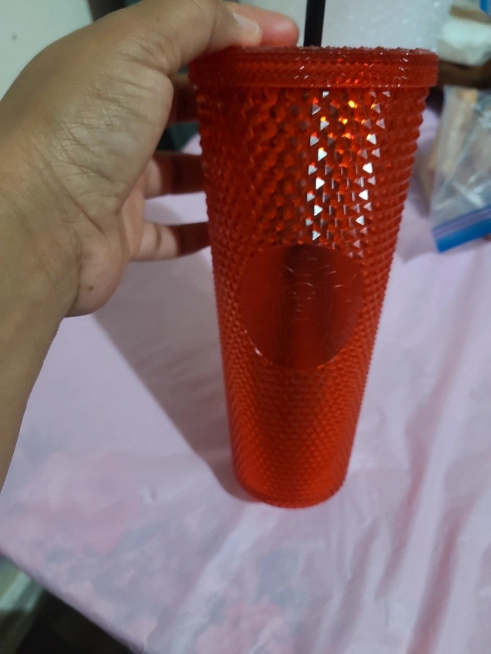 Starbucks Red Studded Tumbler